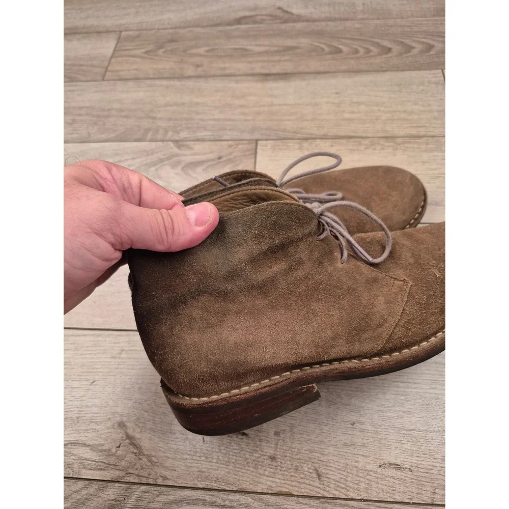 Thursday Boot Co Scout Chukka Tan Brown Suede Lace Up Desert Boots Mens Sz 7